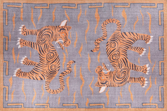 Conceptum Opus Chenille - Orange AL 320 Multicolor 150 x 230 cm Conceptum Opus Chenille - Orange AL 320 Multicolor 150 x 230 cm